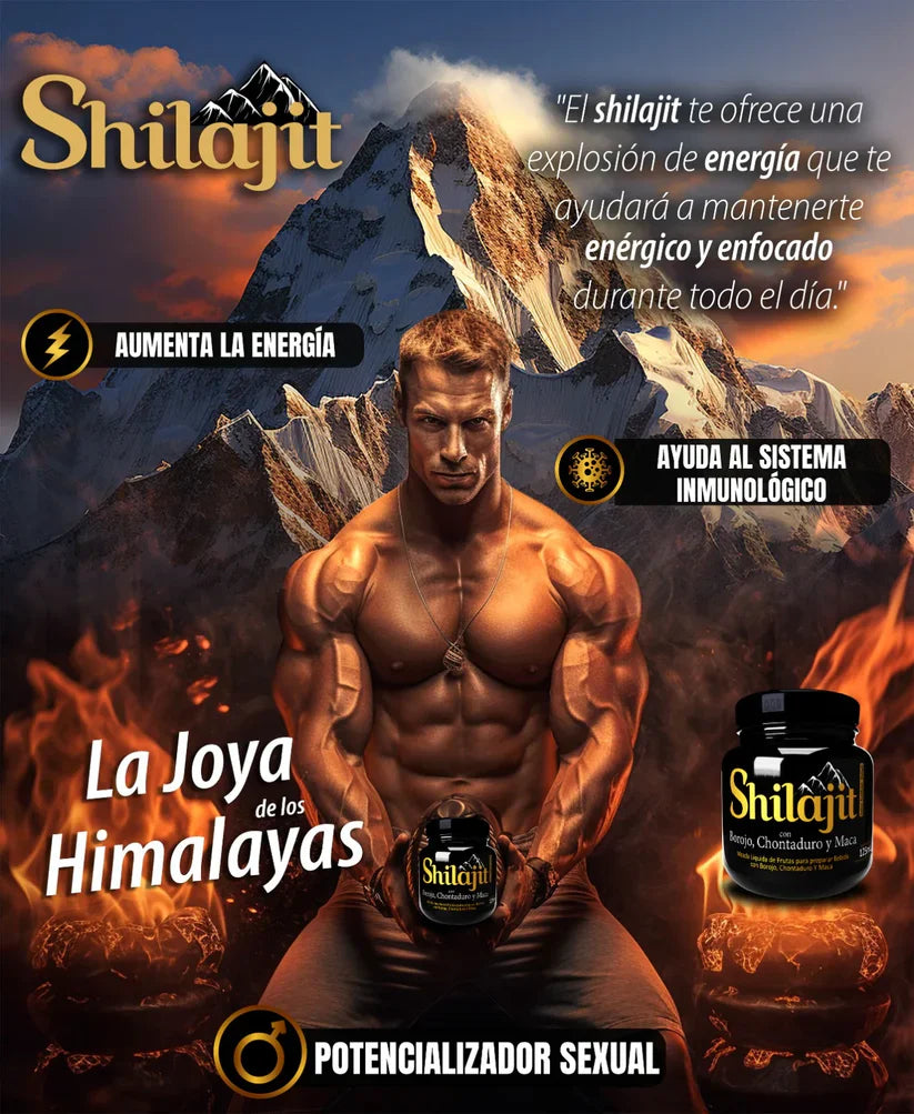 Shilajit Gold® Puro Recomendado Importado