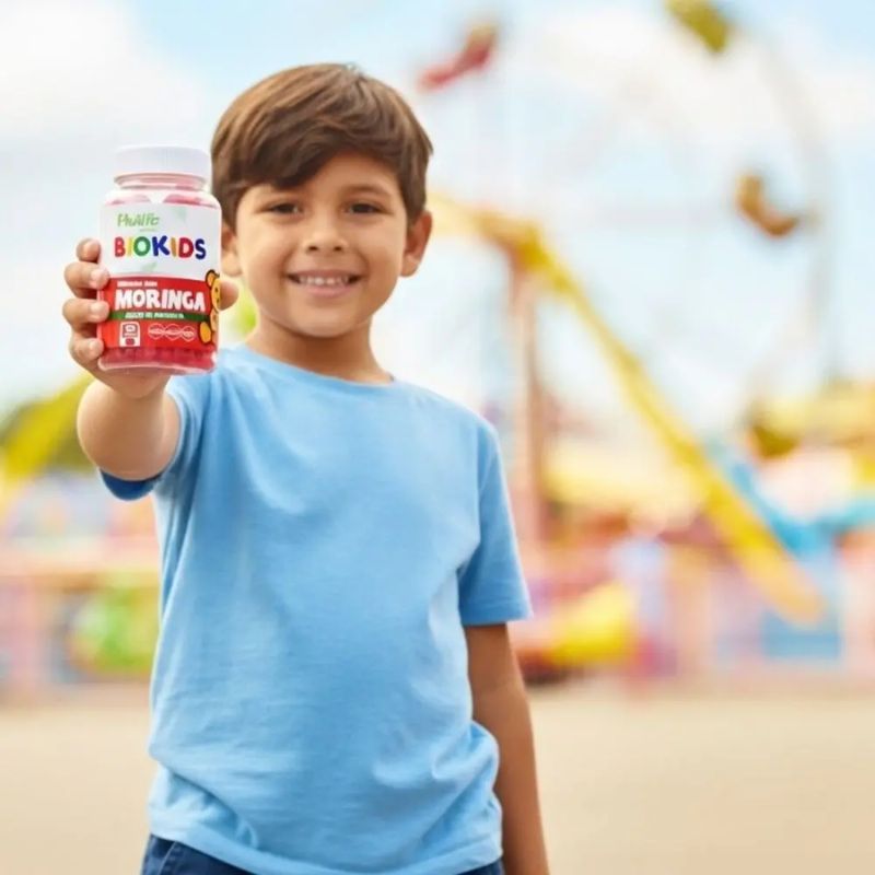 Biokids Moringa® |Defensas, energía y concentración para el crecimiento de tus hijos|