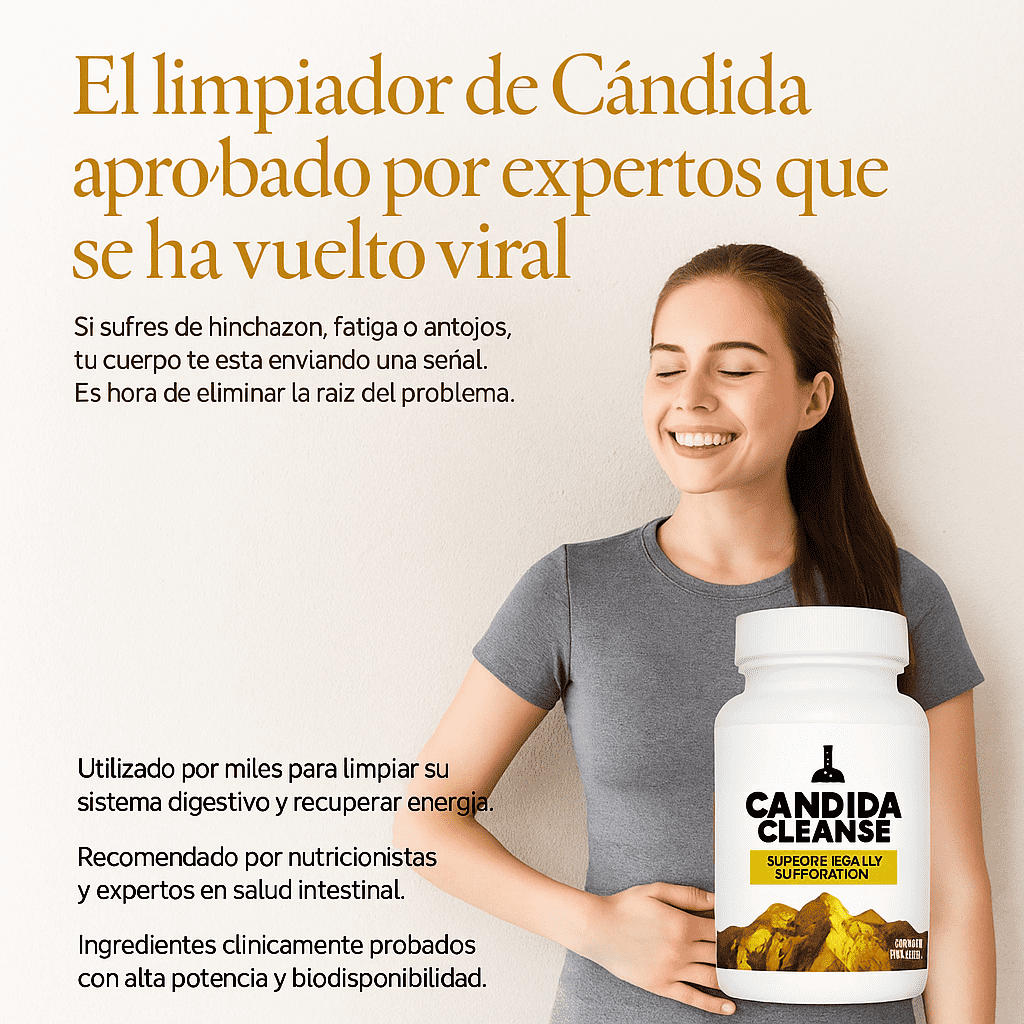 Cápsulas que reducen antojos, hinchazón y fatiga / Candida Cleanse®