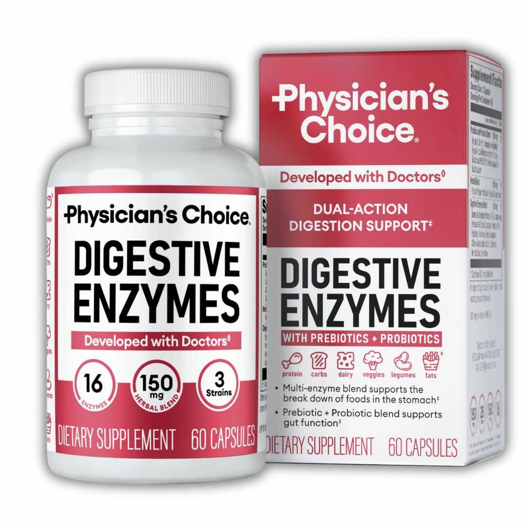 |Physician's CHOICE| Fórmula Triple Acción + EBOOK DIGESTIVO GRATIS 🎁