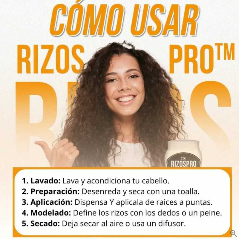 Rizos Pro™ _ Tratamiento De Crema Rizadora 100% Efectivo