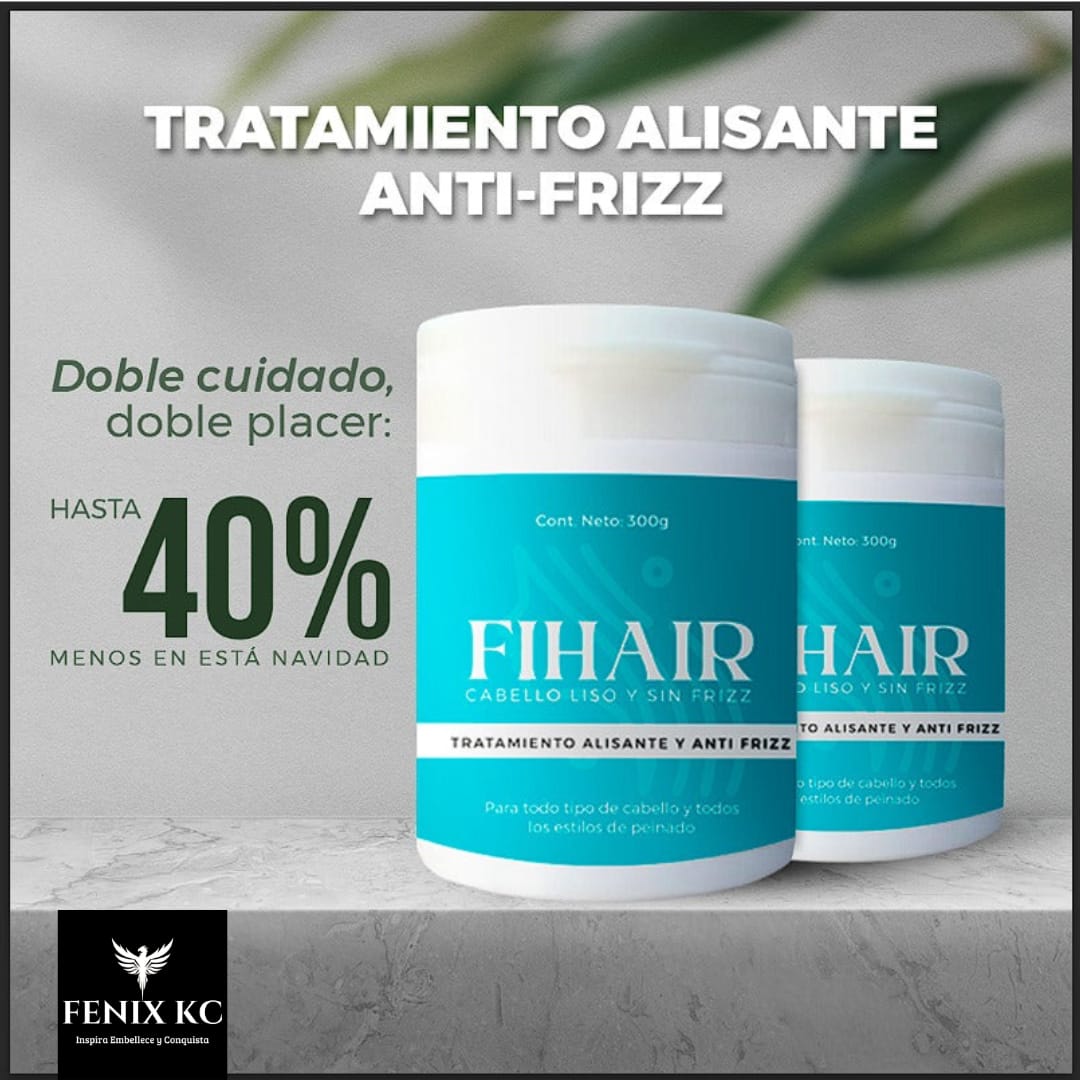 FIX HAIR La Crema Alisadora Anti-Friz De Nueva Generación.