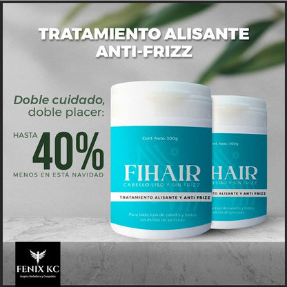 FIX HAIR La Crema Alisadora Anti-Friz De Nueva Generación.