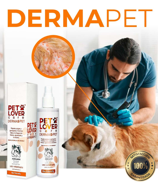 Fragancia Premium Duradera y Protección Antiparasitaria - DERMAPET©