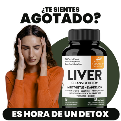 LIVER| DESINTOXICA TU ORGANISMO Y RECUPERA TU ENERGIA