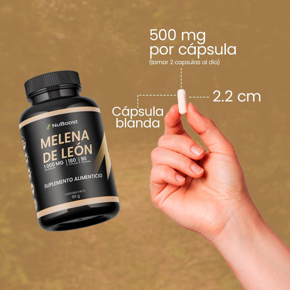 NUBOOST® |Melena de Leon| Enfoque Mental y Adios Estres