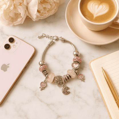 PANDORA Rose Charms Collection |PLATA S925| 11 Charms Incluidos