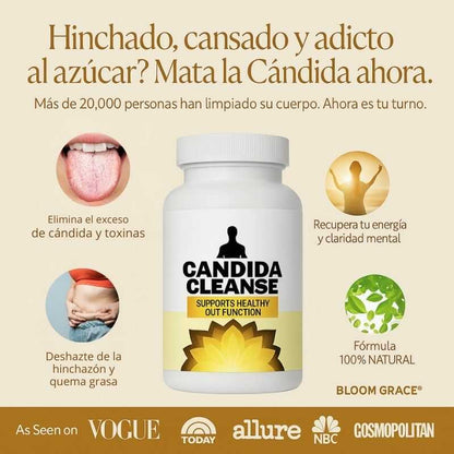 Cápsulas que reducen antojos, hinchazón y fatiga / Candida Cleanse®