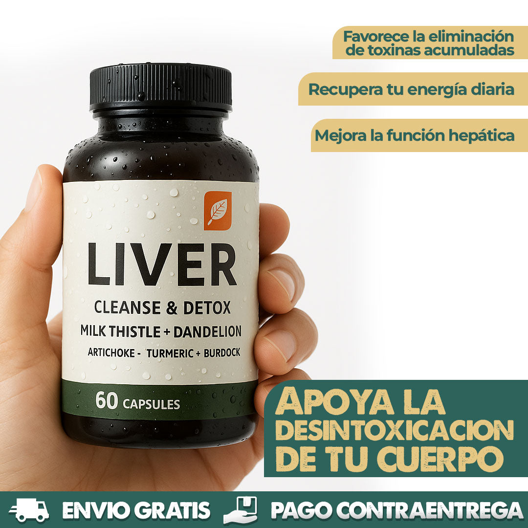 LIVER| DESINTOXICA TU ORGANISMO Y RECUPERA TU ENERGIA