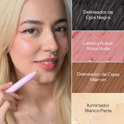 Lapiz de Maquillaje 4 en 1 - Zafira Pen