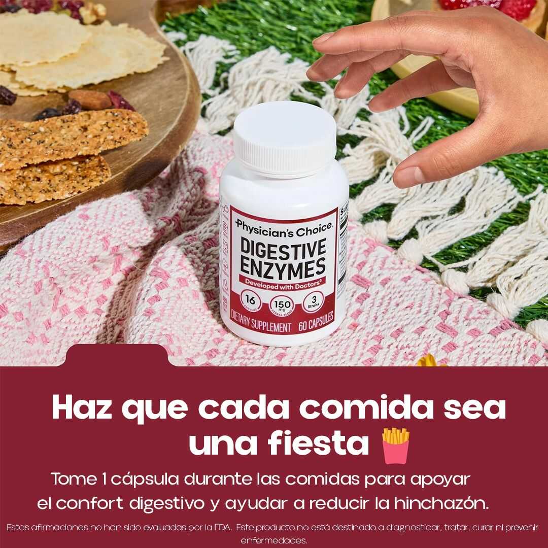|Physician's CHOICE| Fórmula Triple Acción + EBOOK DIGESTIVO GRATIS 🎁