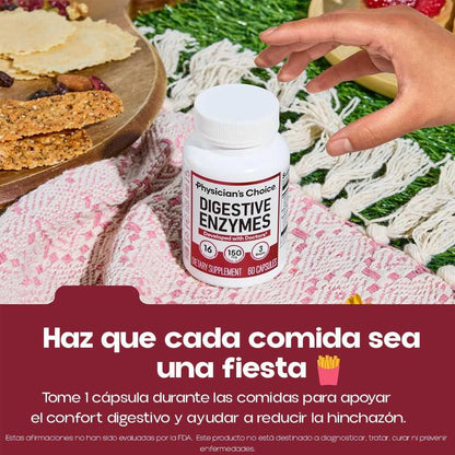 |Physician's CHOICE| Fórmula Triple Acción + EBOOK DIGESTIVO GRATIS 🎁